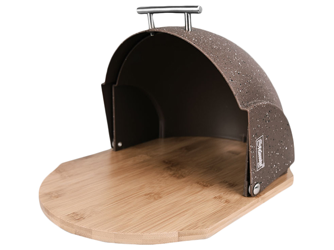 Хлебница Maestro коричневая 37x21,5x39,5см