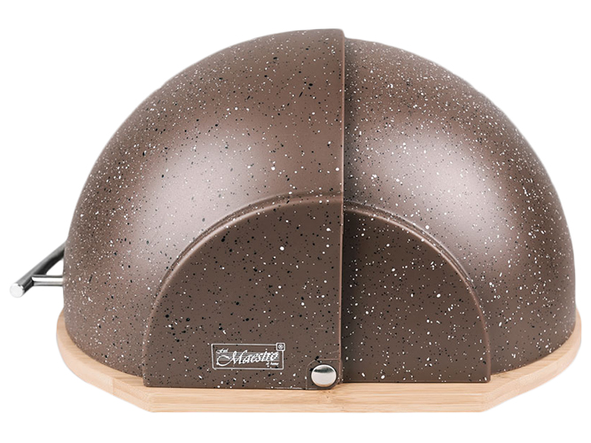 Хлебница Maestro коричневая 37x21,5x39,5см