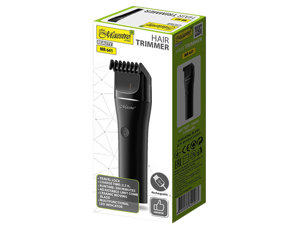 Тример для волосся Maestro, 1200mAh