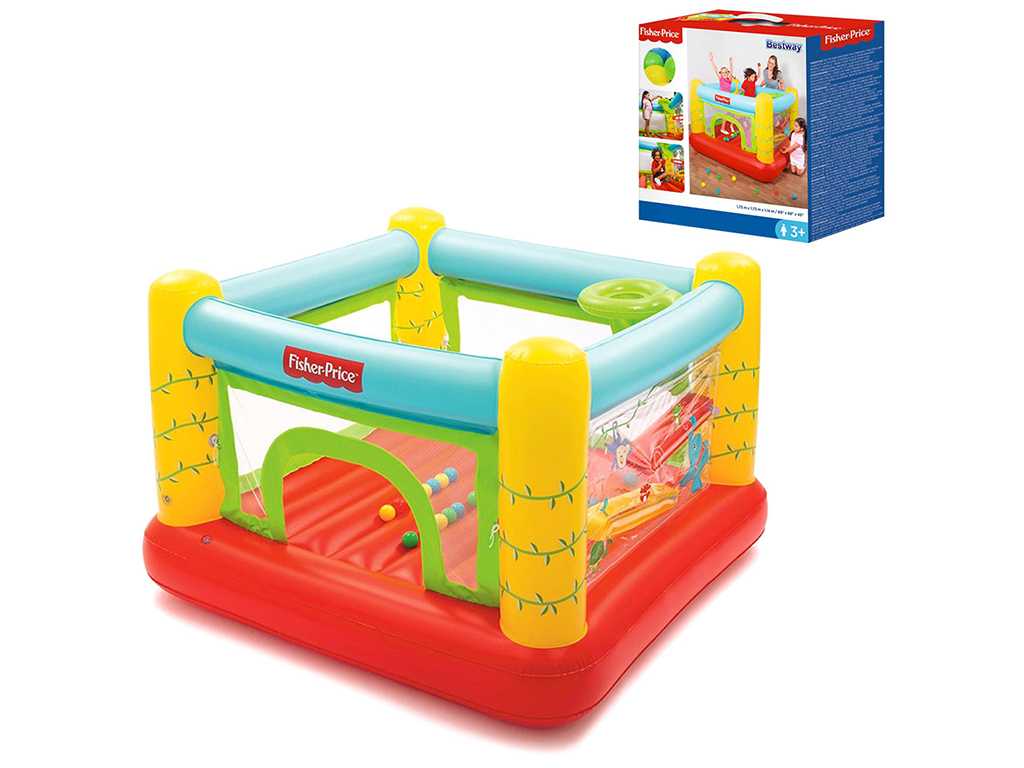 Батут с шариками Fisher-Price. Bestway 93542