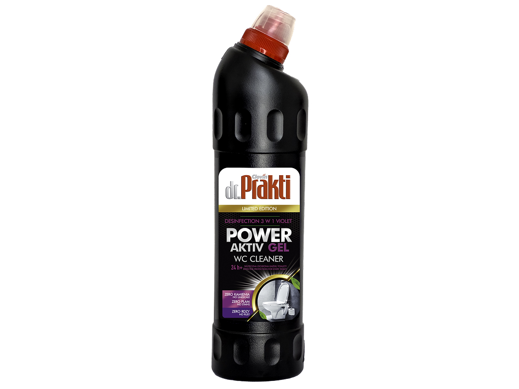 Гель для унітазу dr.Prakti WC Desinfection Power Vilet Active, 750мл