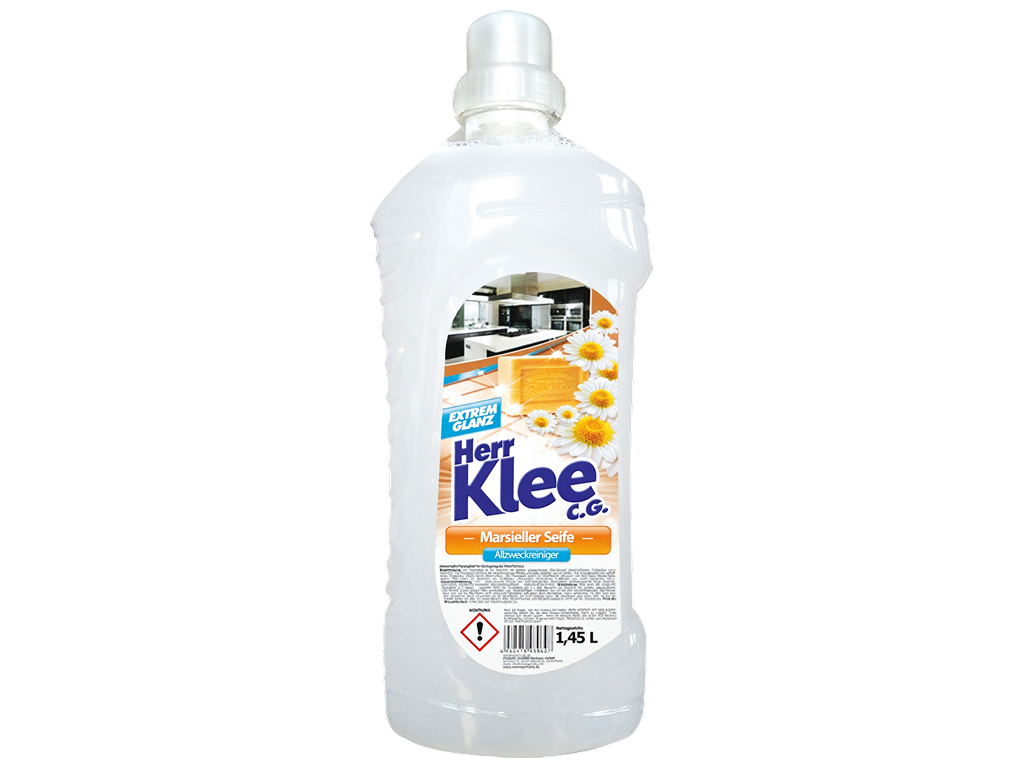 Універсальний засіб для прибирання Herr Klee Marseille Soap, 1.45 л