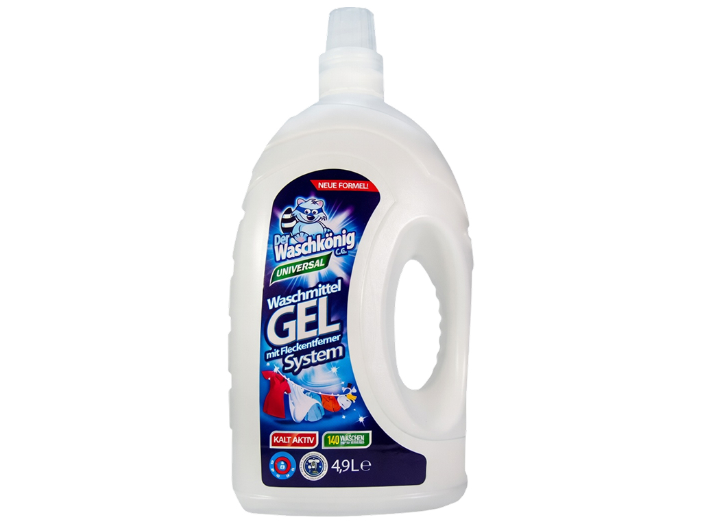 Гель для стирки Waschkonig Universal, 4,9л
