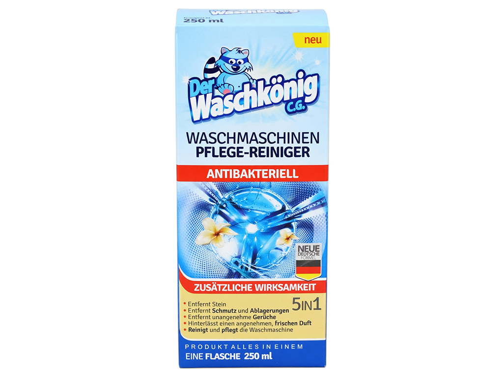 Очиститель для стиральной машины Waschkonig Pflege-Reiniger, 250 мл