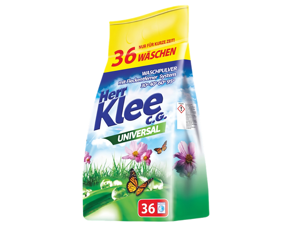 Пральний порошок для всіх типів білизни Herr Klee Universal, 3 кг