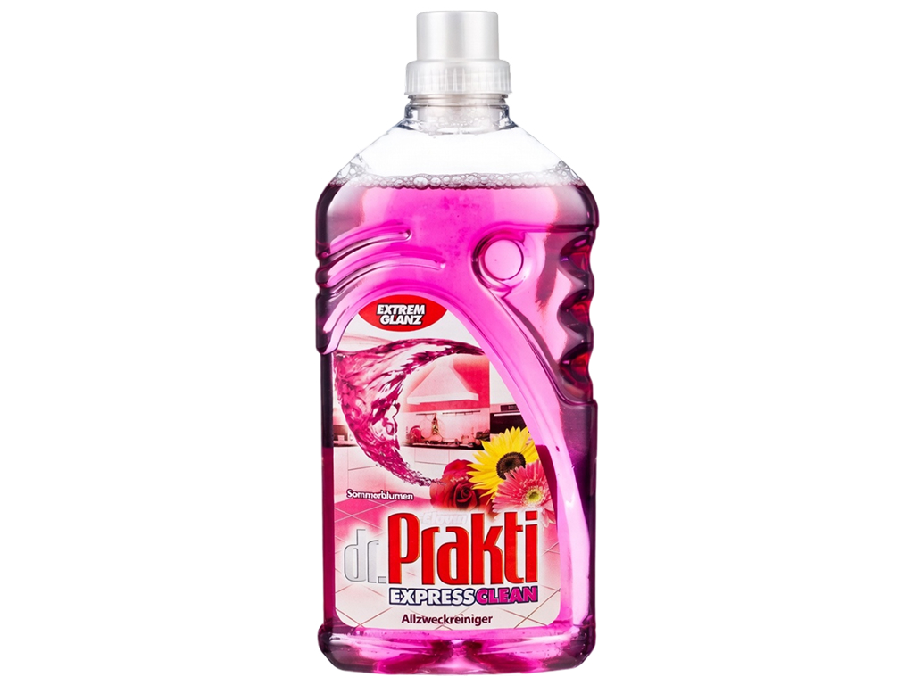 Універсальний засіб для прибирання Dr. Prakti Express Clean Літні квіти, 1 л
