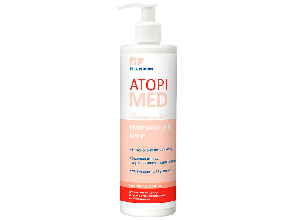 Смягчающий крем Elfa Pharm Atopi Med 400мл
