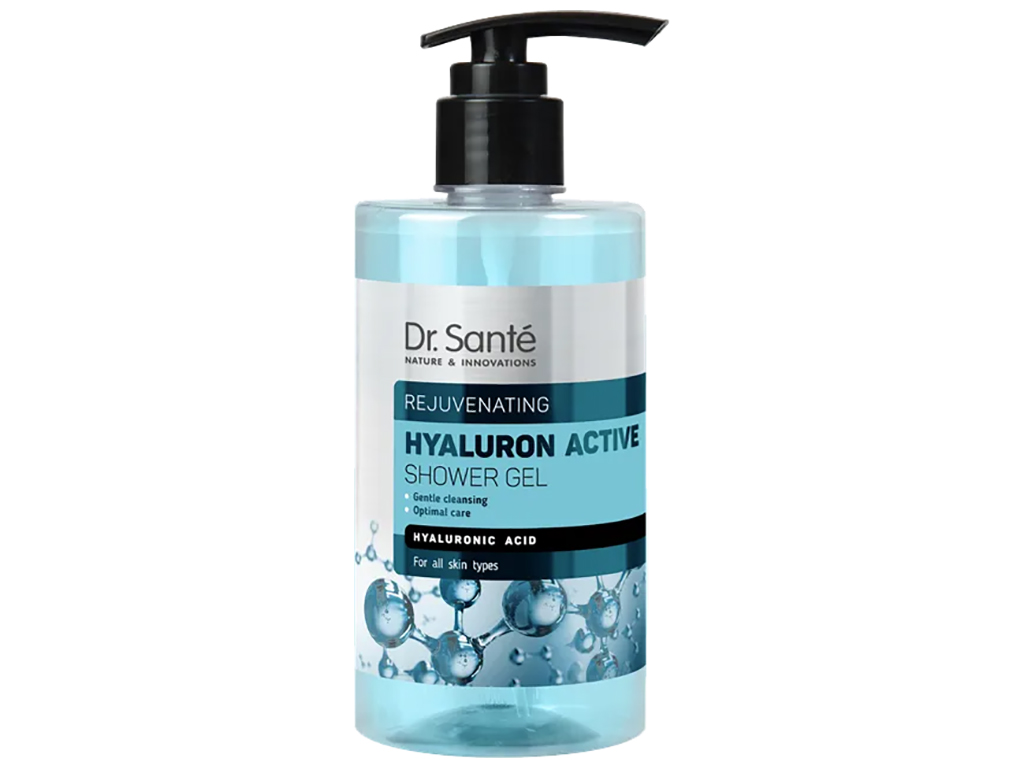 Гель для душа Dr.Sante Hyaluron Active Rejuvenating для всех типов кожи 500мл