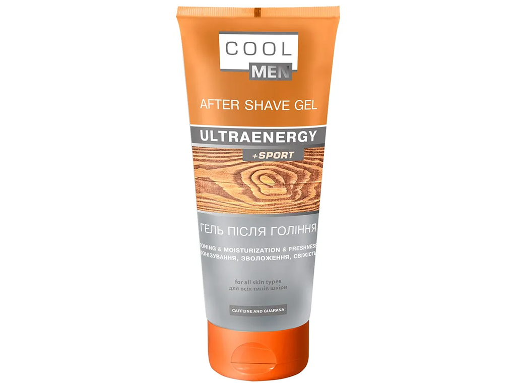 Гель после бритья Cool Men Ultraenergy, увлажняющий и тонизирующий, 200мл