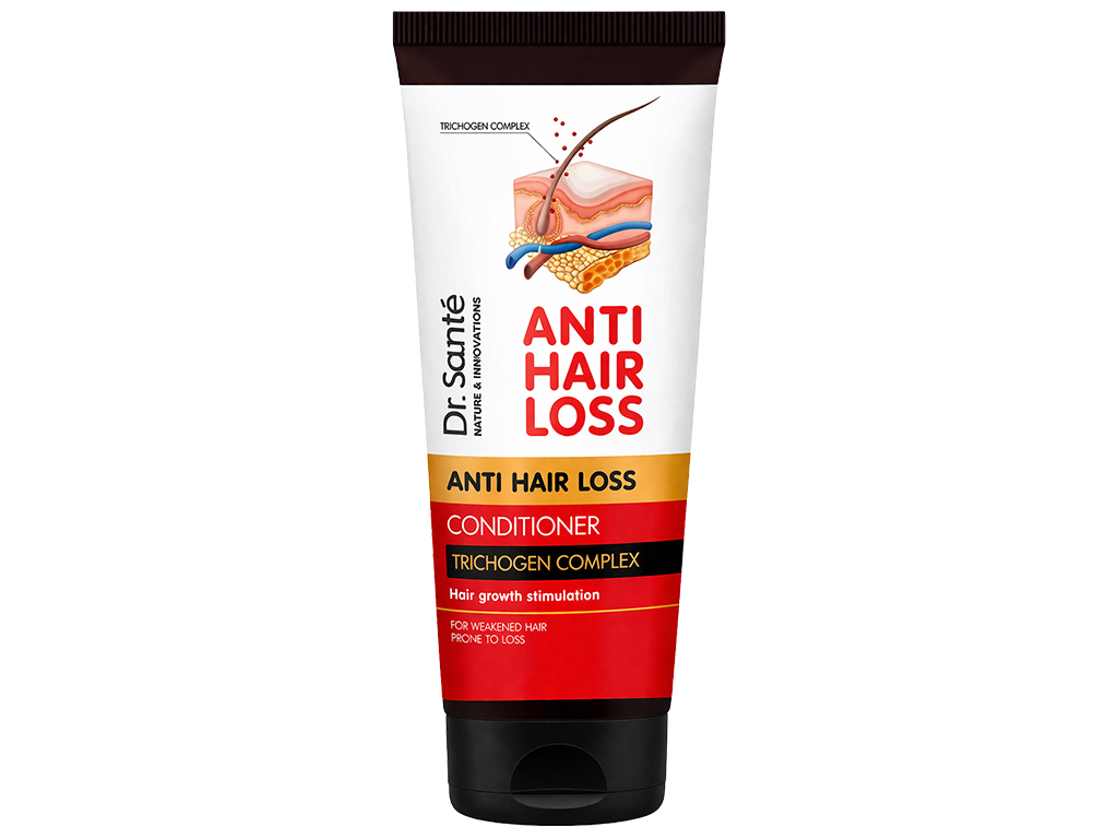 Бальзам для волос Dr.Sante Anti Hair Loss, для ослабленных и склонных к выпадению волос, 200мл