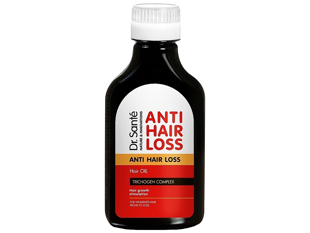 Масло для волос Dr.Sante Anti Hair Loss, с экстрактом лопуха и растительными маслами, 100мл