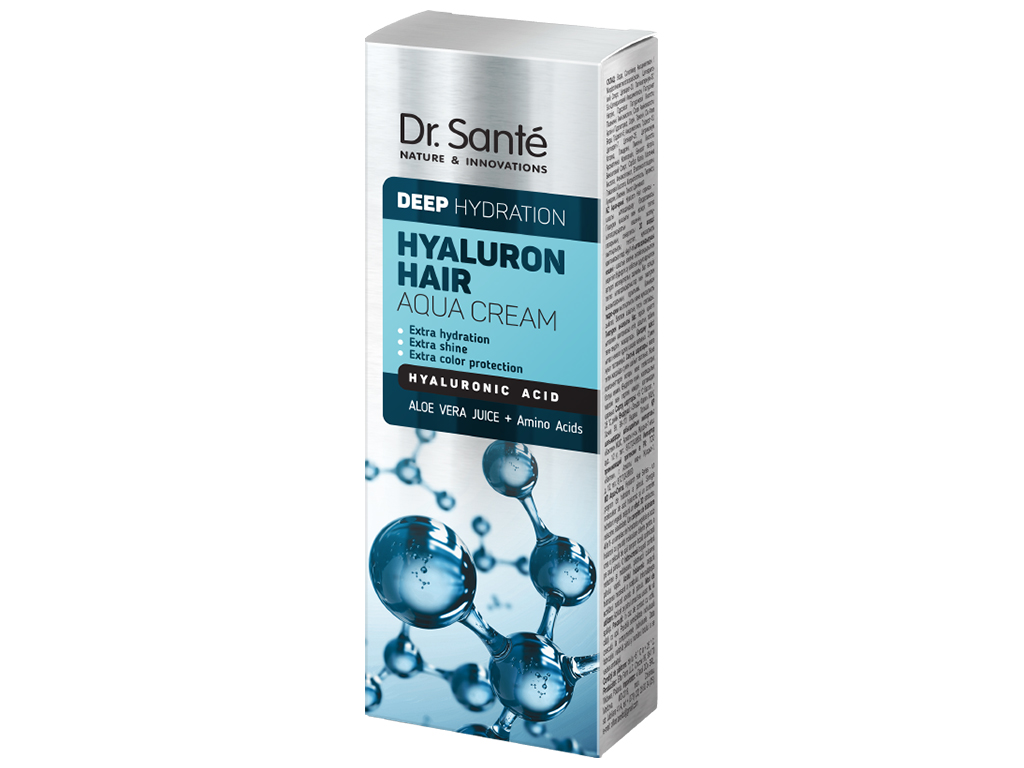 Крем для волос Hyaluron Deep Hydration, увлажнение, несмываемый, с гиалуроновой кислотой, 100мл