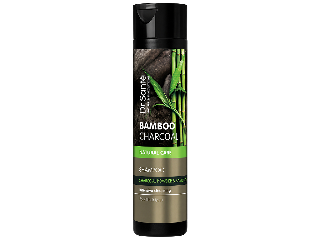 Шампунь Dr. Sante Detox Hair, з бамбуковим вугіллям та олією інка інчі, 250 мл