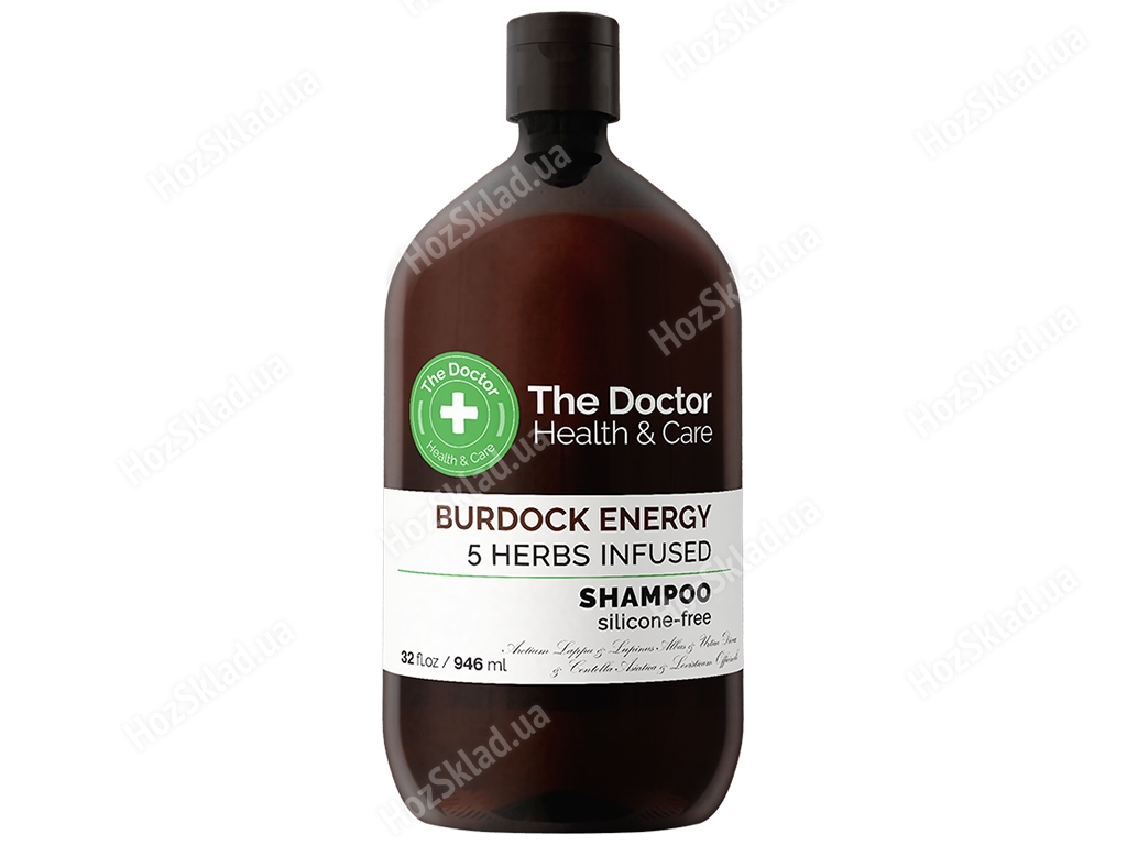 Шампунь для волосся The Doctor Health&Care Burdock Energy 946мл