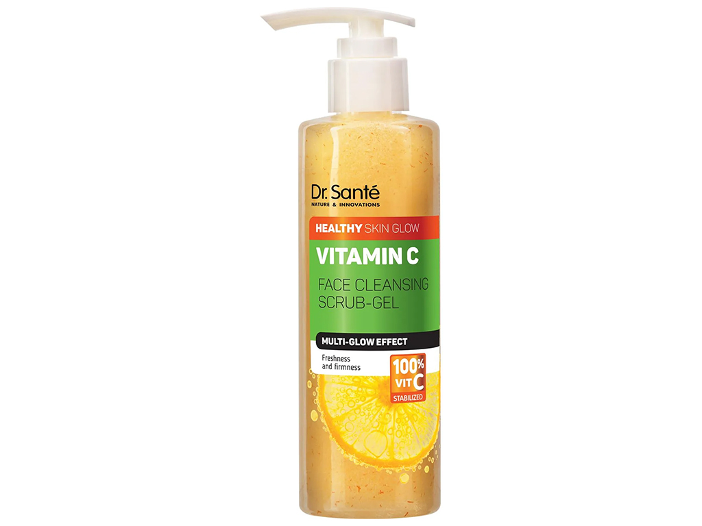 Гель-скраб для вмивання Dr.Sante Vitamin C, очищувальний та відлущувальний, 200мл