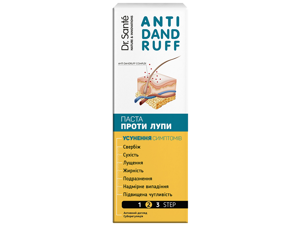 Паста против перхоти Dr.Sante Anti Dandruff, 100мл
