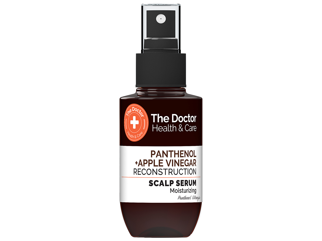 Сироватка для волосся The Doctor Health&Care Panthenol + Apple Vinegar, Реконструкція, 89мл