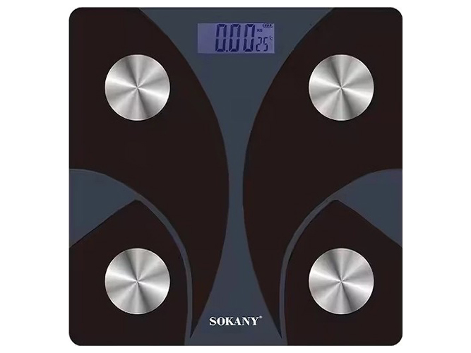 Весы напольные Sokany, 26,5x2,8x26,7см