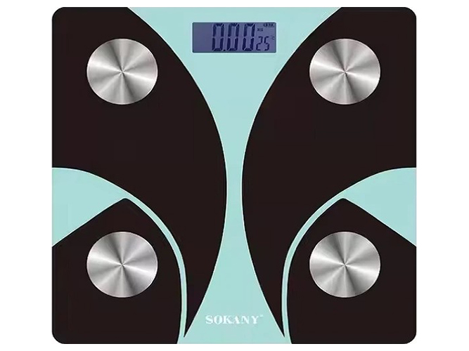 Весы напольные Sokany, 26,5x2,8x26,7см