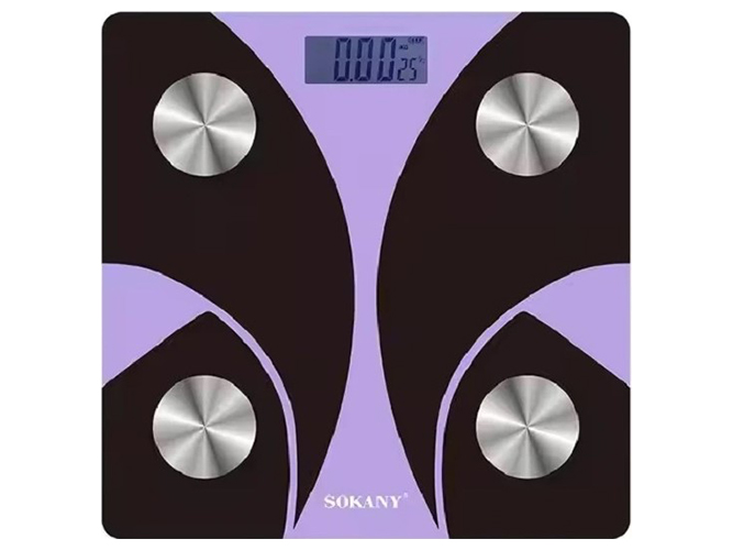 Весы напольные Sokany, 26,5x2,8x26,7см