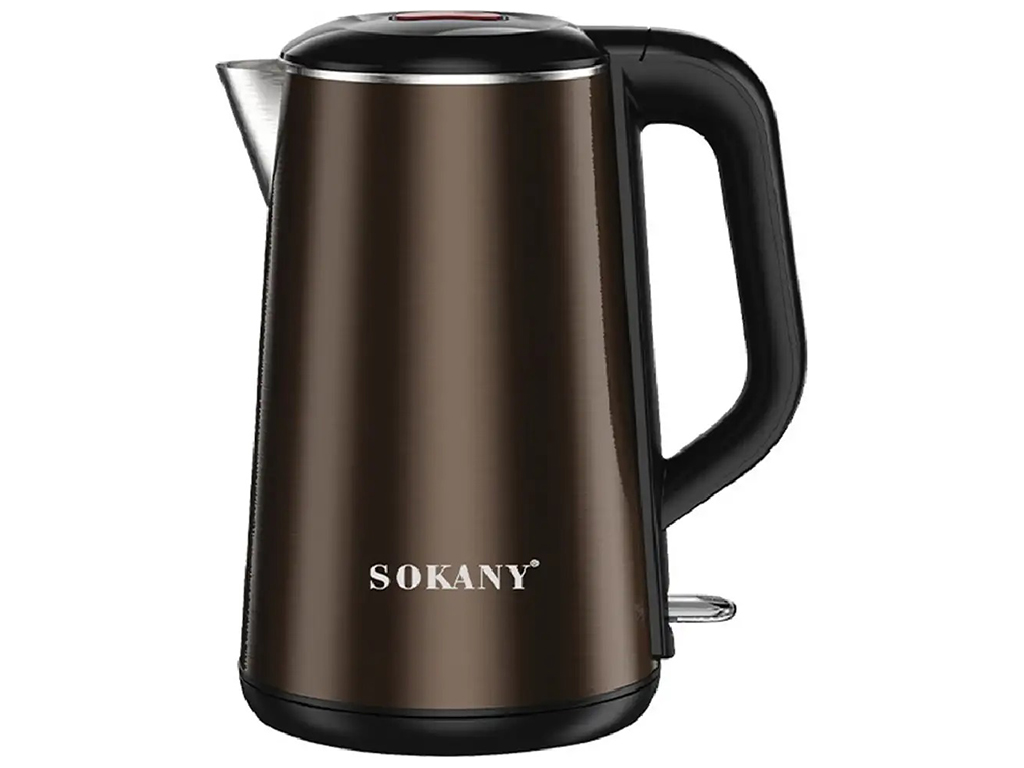 Чайник электрический Sokany, из нержавеющей стали, 2,2л, 2000Вт
