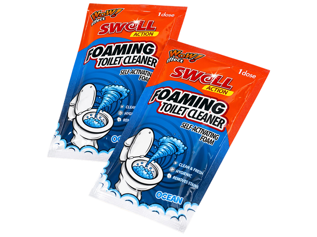 Пенообразующее средство для чистки унитаза Swell Foaming Toilet Cleaner, 100 г