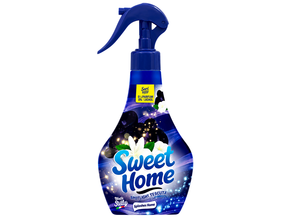 Освежитель воздуха и текстиля Sweet Home Orchidea Nera Black Orchid Чёрная орхидея, 250 мл