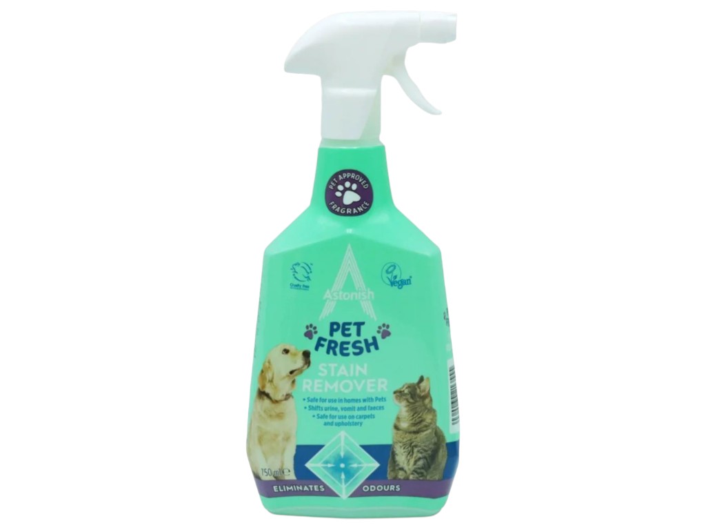 Засіб для видалення плям та запахів домашніх тварин Astonish Pet Fresh, 750 мл