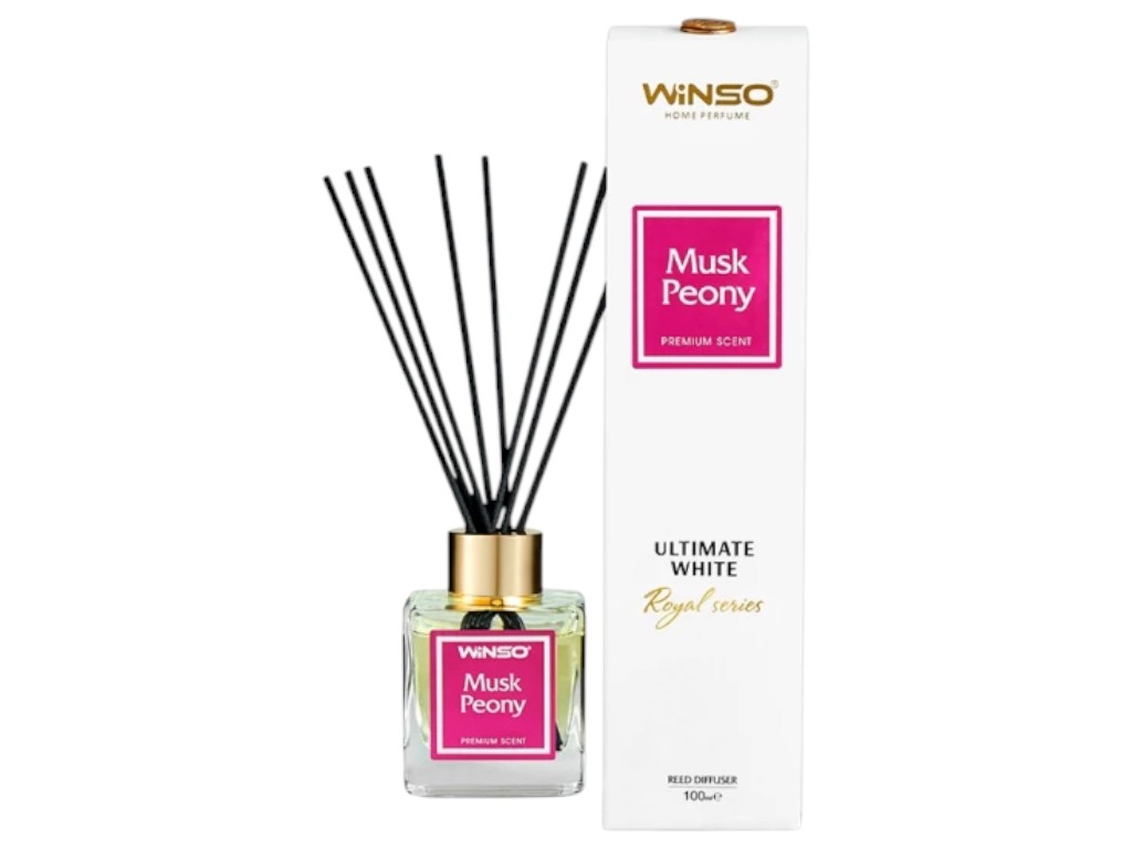 Аромадиффузор Winso ultimate white, musk peony, 100 мл.