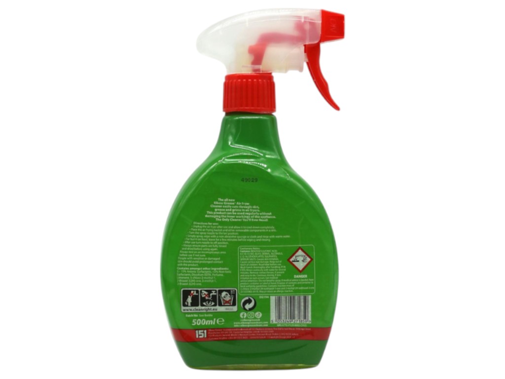 Спрей Elbow Grease для очищения аэрофритюрниц, 500 мл.