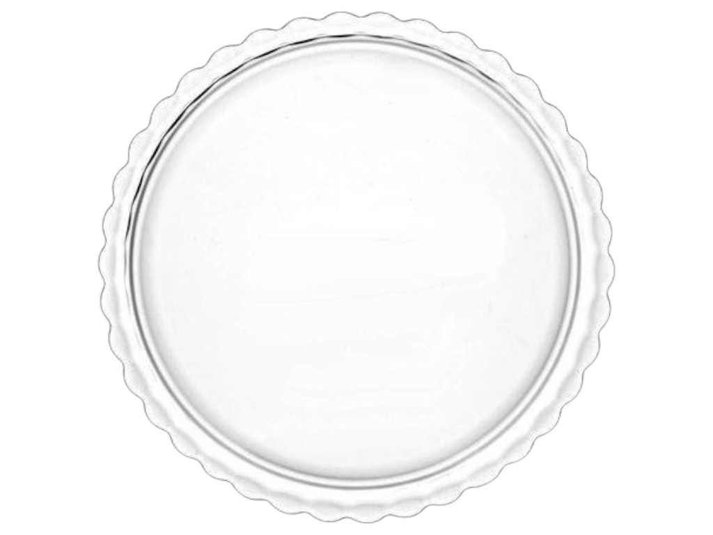 Блюдо-тортовница Pasabahce Patisserie, стекло, 37 см, цвет прозрачный