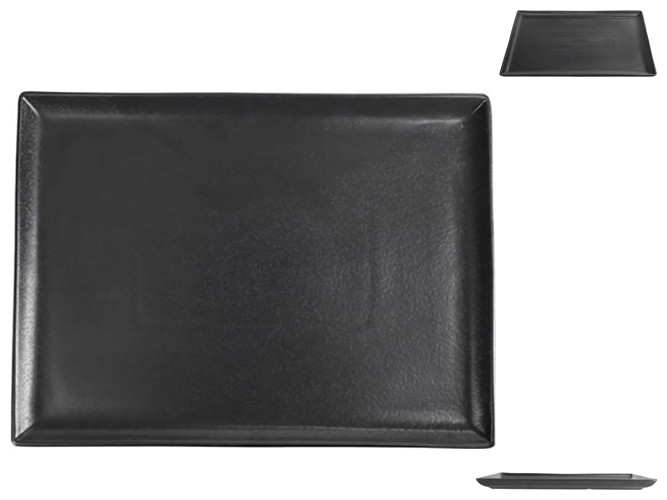 Блюдо для подачі Porland Black, 27х21см