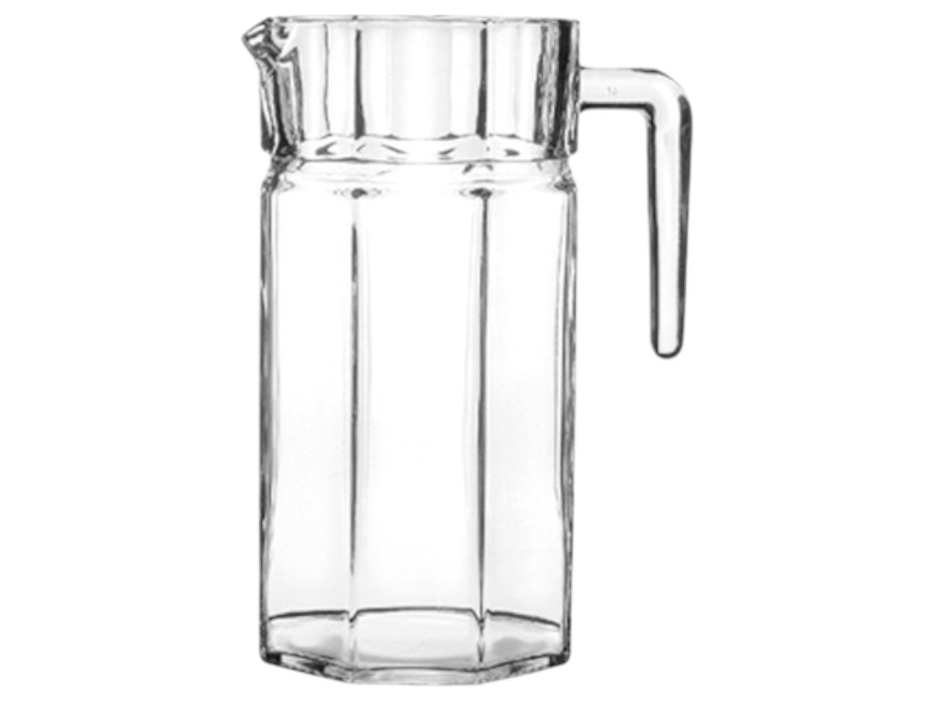 Глек із кришкою Pasabahce Jug Kosem, скло, 1,5л, колір червоний