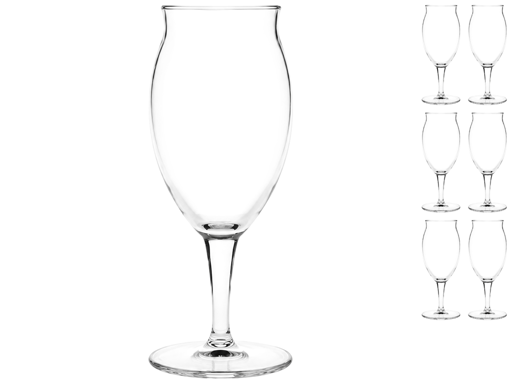 Набір келихів для пива Pasabahce Craft, скло, 410мл, 4шт, (ціна за набір)