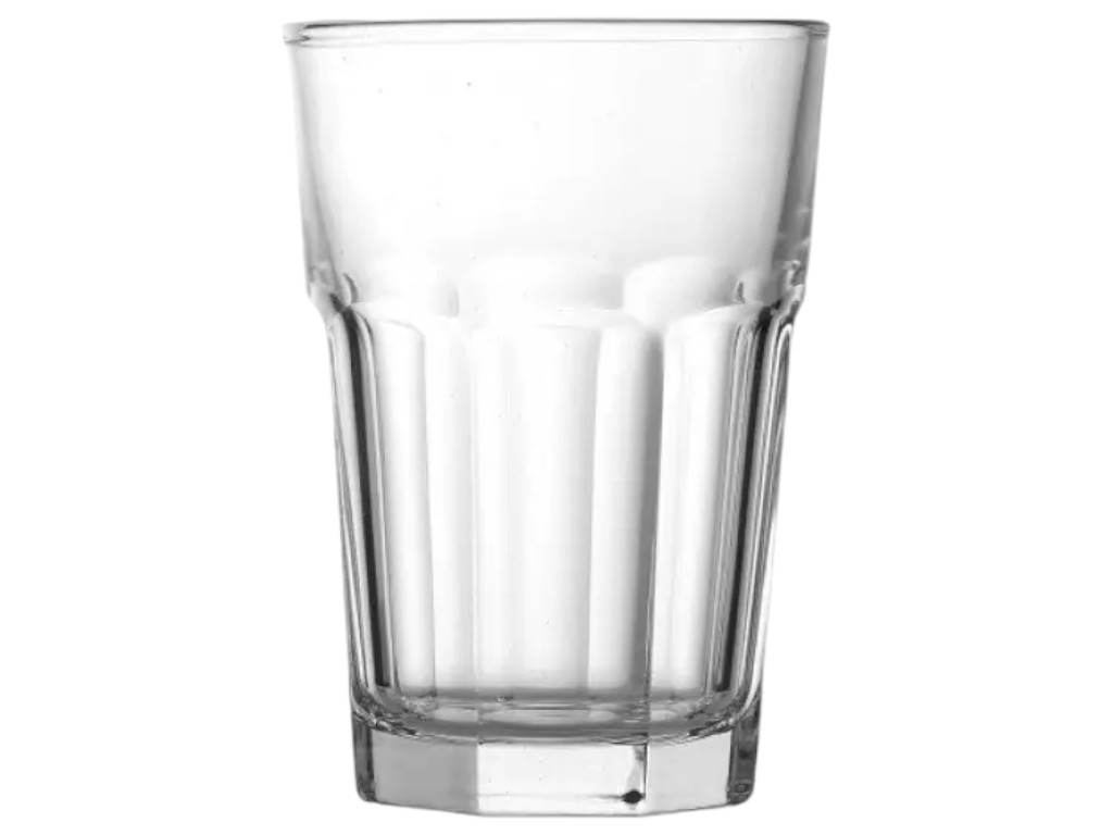 Склянка UniGlass marocco, висока форма, колір прозорий, 350 мл.