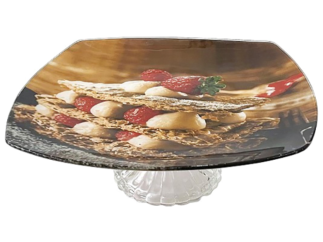 Подставка для фруктов и сладостей Classic, на ножке, 25,5см