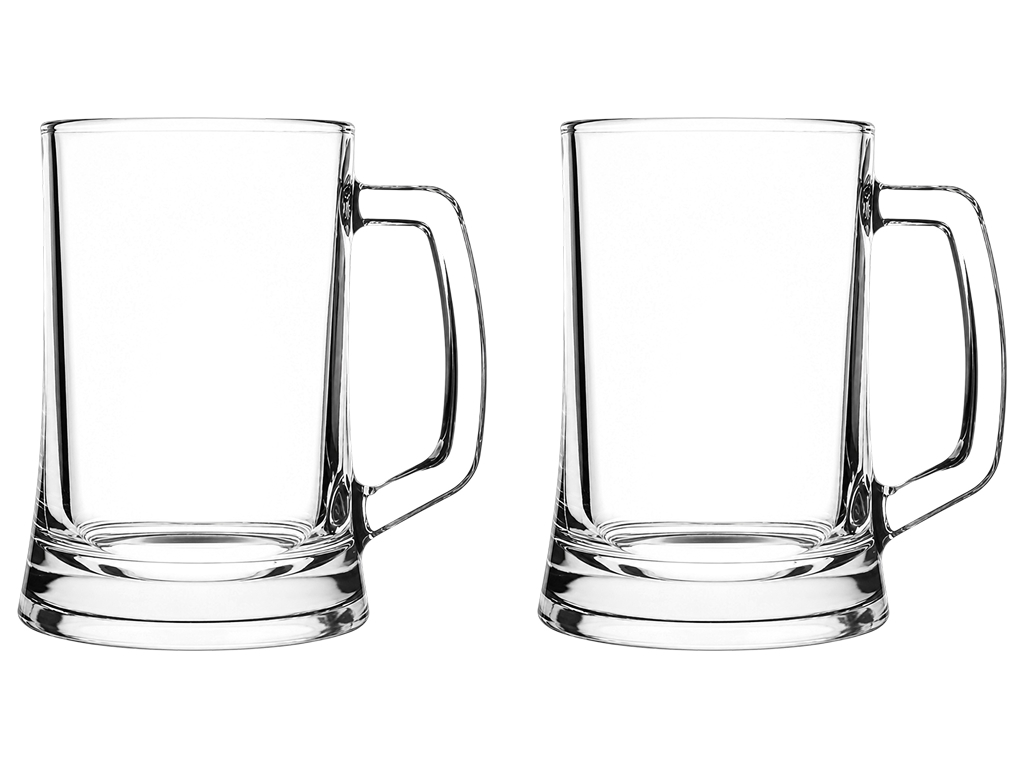 Набір пивних кухлів Pasabahce Pub, скло, 670мл, 2шт, (ціна за набір)