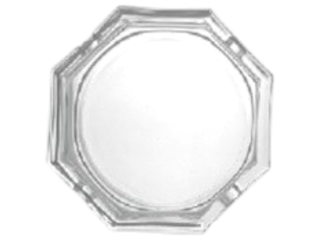 Попільничка UniGlass Octogon, колір прозорий, 108 мм.