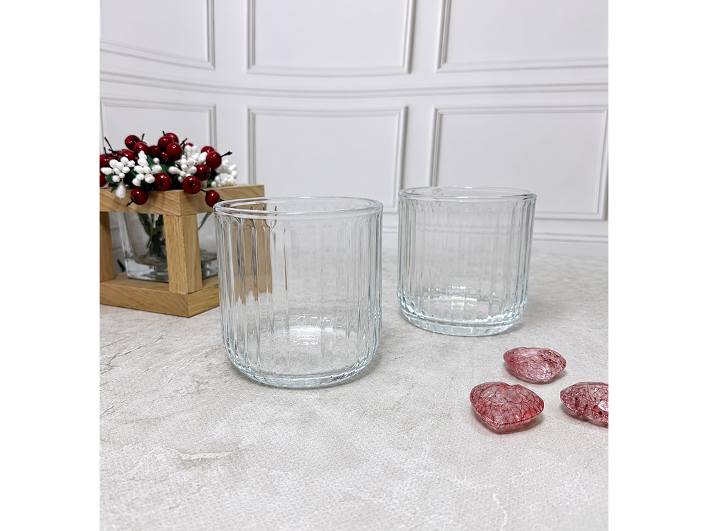 Склянка низька UniGlass, прозора, без декору, 300 мл