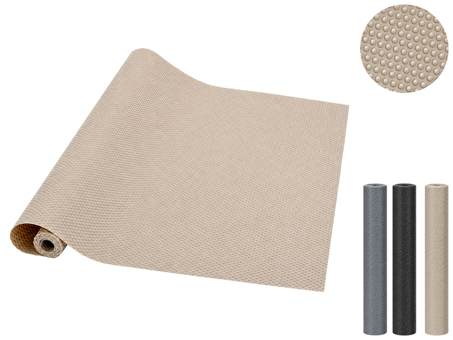 Килимок протиковзкий Kmt Style, EVA, рельєфні точки, у рулоні, 50×150 см, 3 кольори (ціна за 1шт)