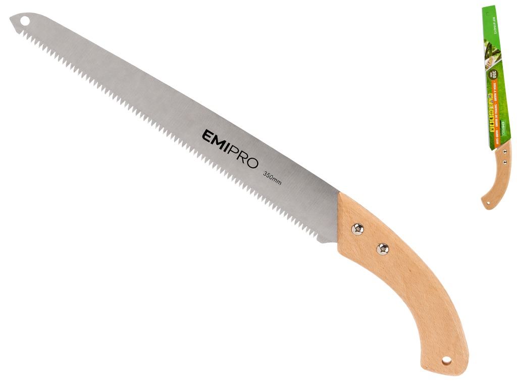 Пила ручна EmiPro, дерево, сталь, 35см
