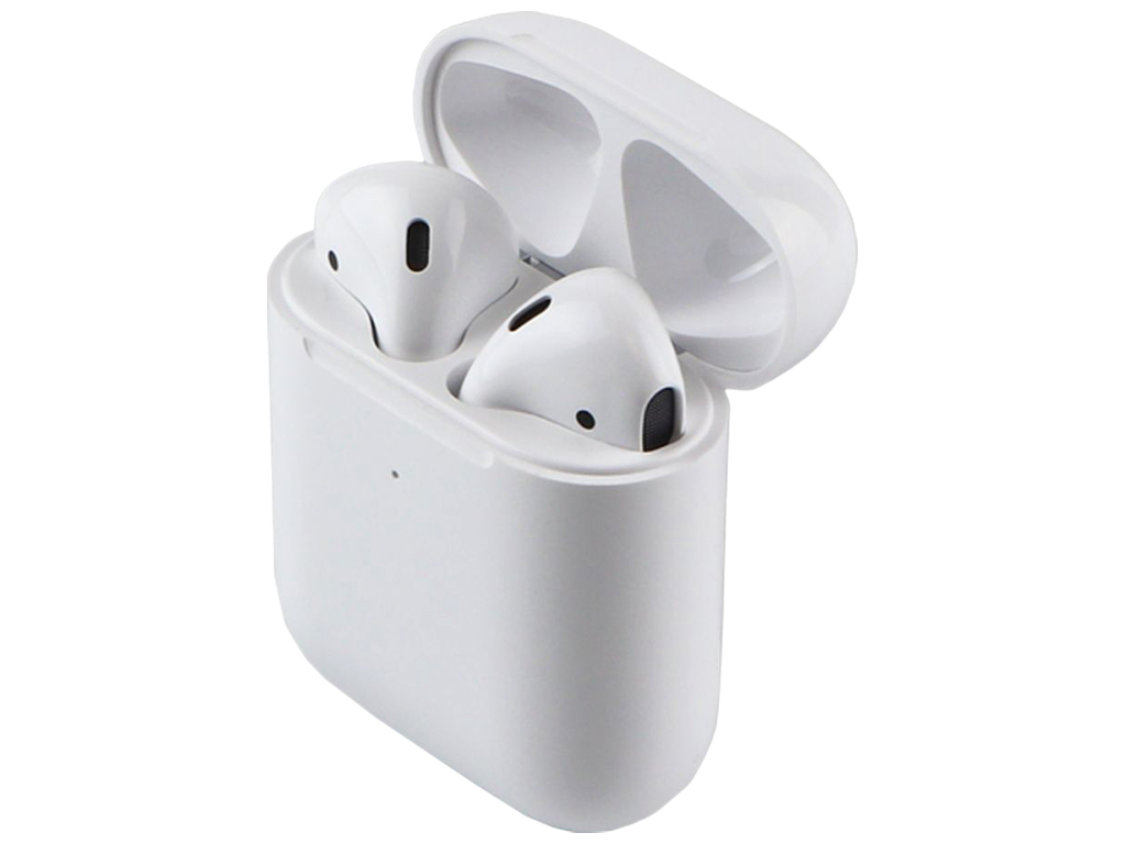 Бездротова стерео гарнітура Apple Airpods 2 Copy, Колір Білий