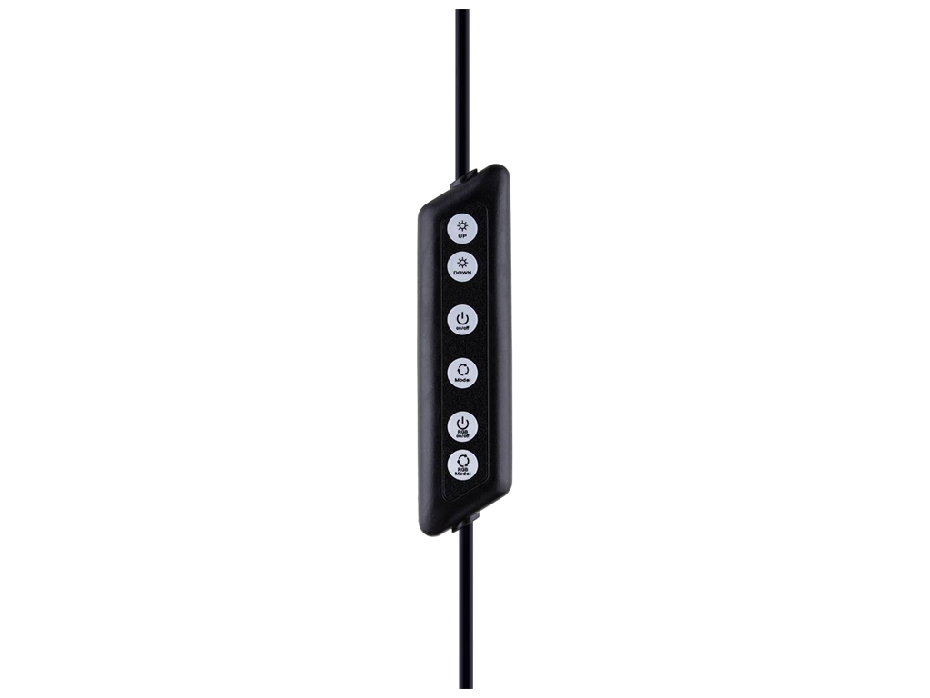 Лампа RGB LC-318(Flower Type) 33 см, Чорний