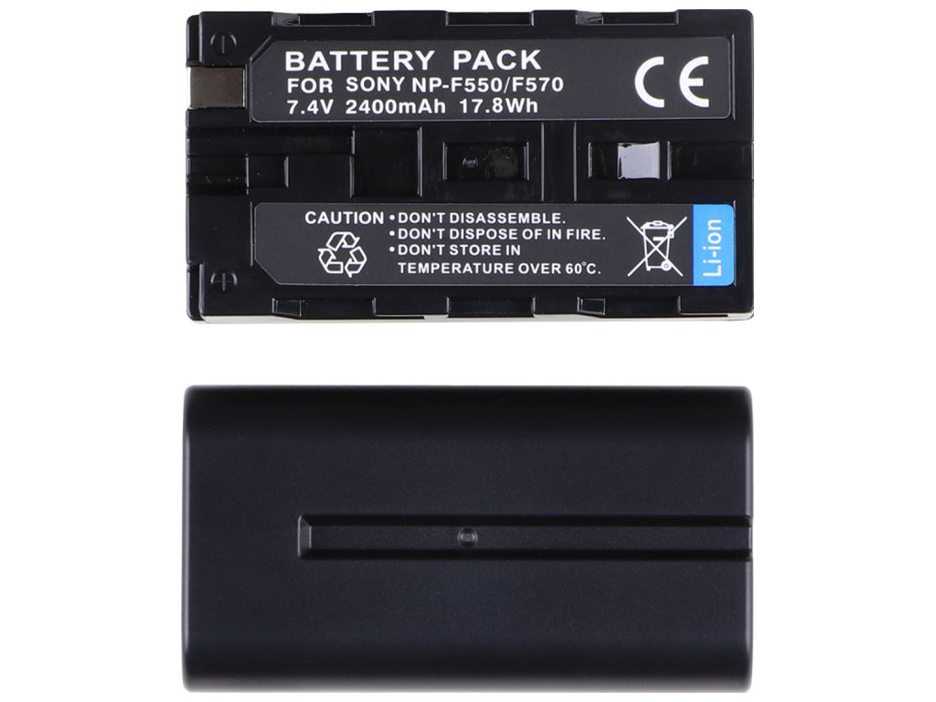 Лампа LED Camera Light 33см (E-800) Battery, 2 батареї в комплекті, Колір Чорний