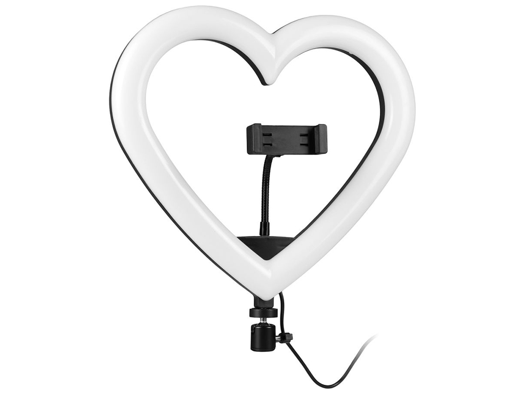 Лампа RGB JM33-13 33см (Heart Style), Чёрный