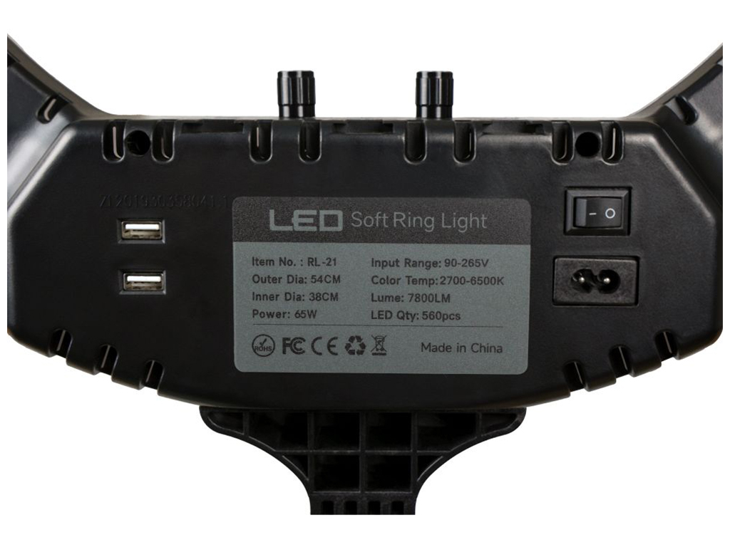 Лампа Fill Light RL-21 54см Original, цвет черный