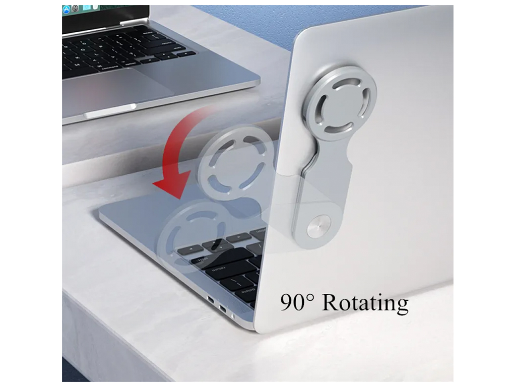 Бічний тримач для MagSafe БЗП Magnetic Wireless Колір Бiлий