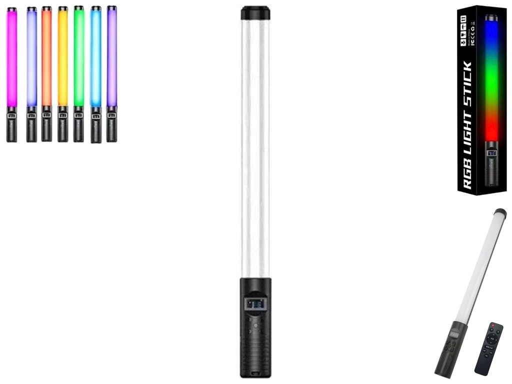 Лампа RGB LED Stick Lamp B 50см Цвет Черный