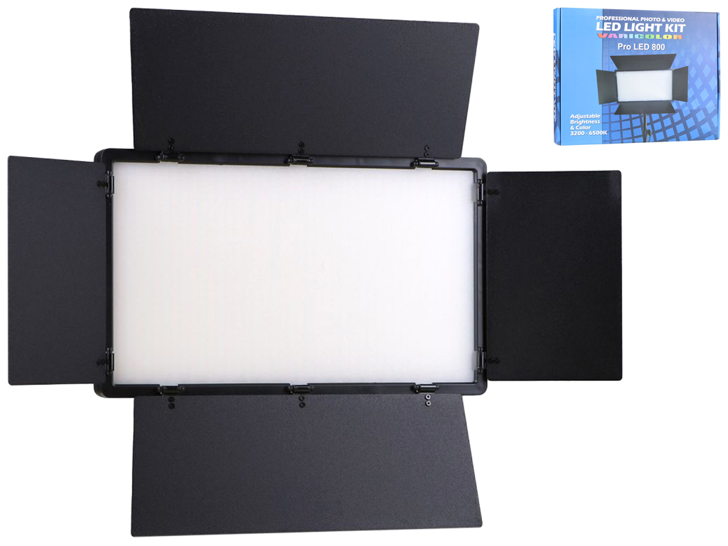 Лампа LED Camera Light 33см (E-800), Цвет Черный