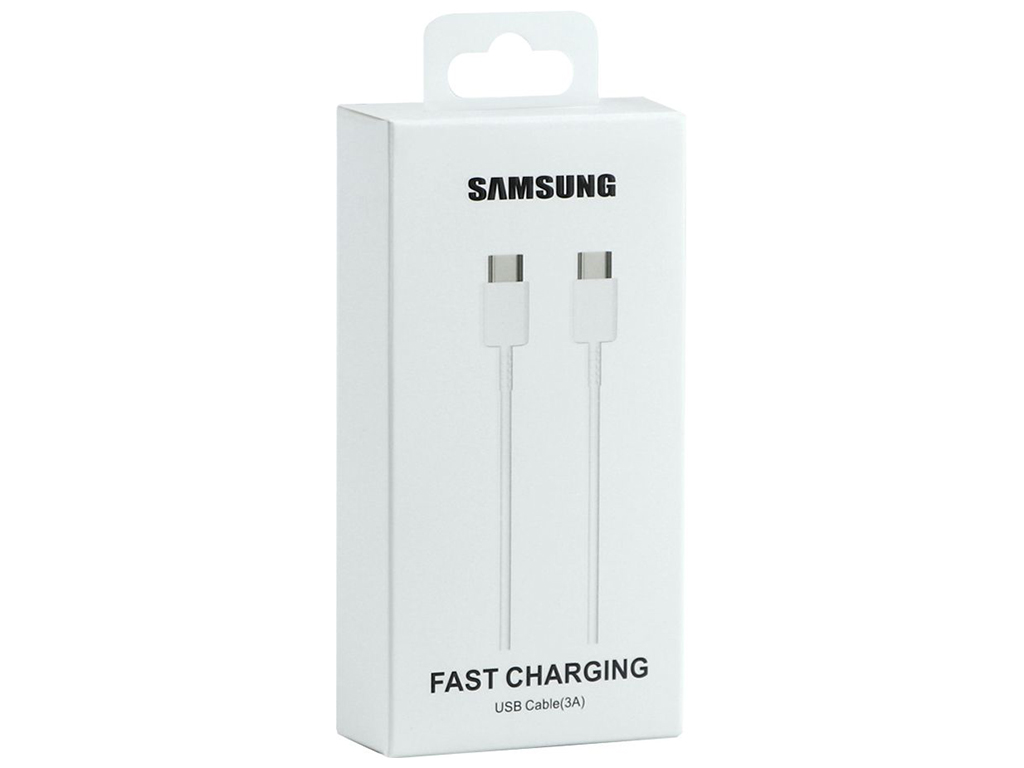 Кабель USB Samsung Type-C to Type-C 60W 1:1 Колір Бiлий